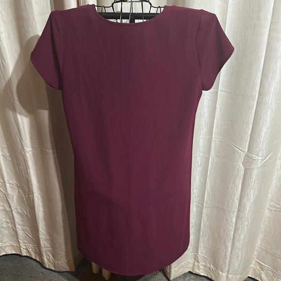 Merona Maroon Dress Size XL - Picture 3 of 8
